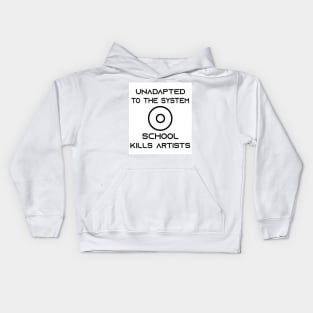 Avoid negative people T-shirt design Kids Hoodie